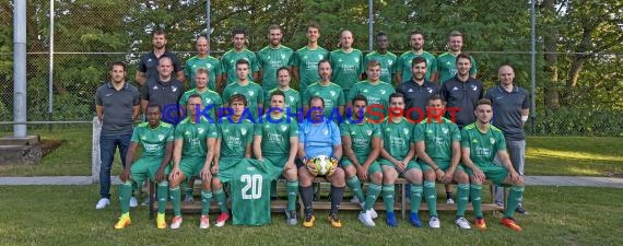 Mannschaftsfoto Saison 2019/20 Fussball Sinsheim - SG Untergimpern (© Kraichgausport / Loerz)